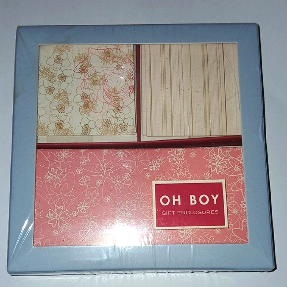 Oh Boy Gift Enclosures Set